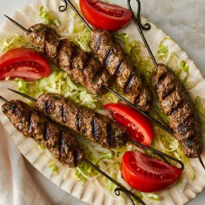 Juicy Minced Lamb Kebab