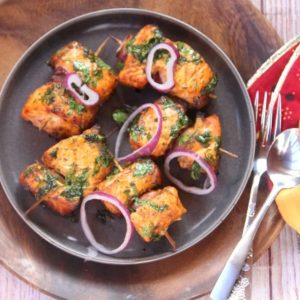 Salmon-Tikka