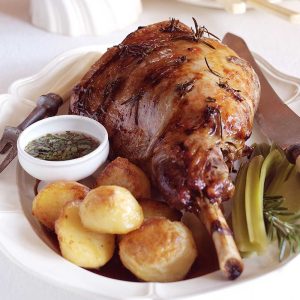 Strips Of Roasted Welsh Lamb